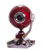 Webcam 12mp 12000k Microfone E Led Usb Visão Noturna